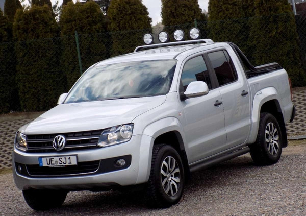 Volkswagen Amarok cena 89999 przebieg: 169999, rok produkcji 2016 z Ciężkowice małe 529